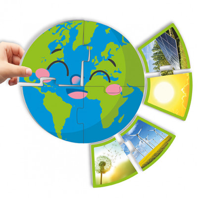 Puzzle-uri - Puzzle si joc educativ - Planeta si sursele de energie