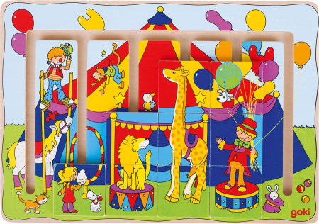 Puzzle-uri cu animale - Puzzle - Spectacol de circ