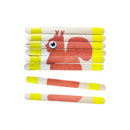 Set 1200 betisoare din lemn pentru craft [2]