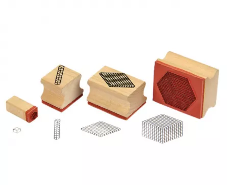 Jocuri matematice - Set 4 stampile pentru descompunerea numerelor