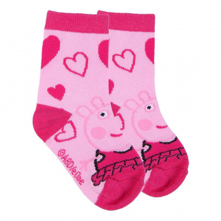Set 5 perechi sosete Peppa Pig, marime 16-19 [2]