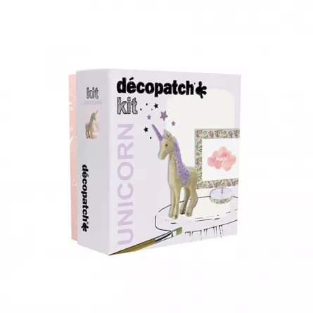 Seturi de creatie - Set creativ - Decopatch unicorn
