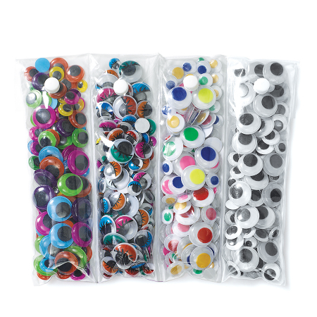 Ochi mobili - Set creativ - ochi colorați - 450 de grame