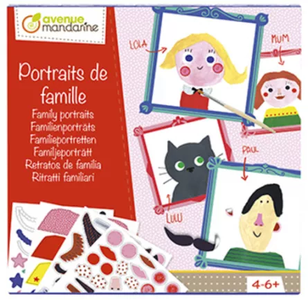 Seturi de creatie - Set creativ - Portrete de familie