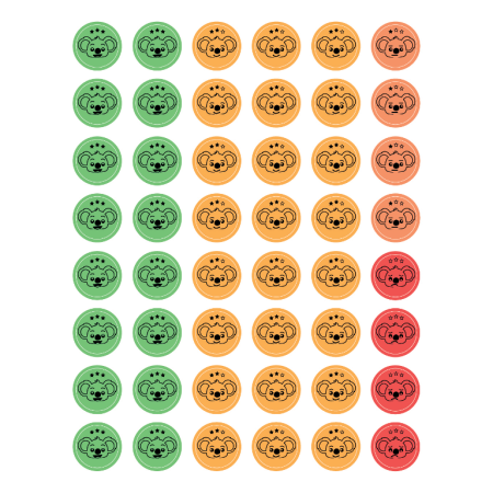 Jocuri si jucarii educative - Set cu 576 stickere pentru recompense