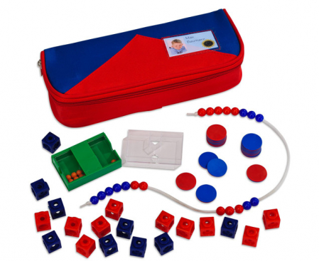 Materiale si accesorii pentru scriere - Set cu penar pentru activități matematice