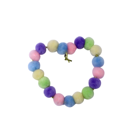 Set de 100 de accesorii pop-pom pentru șnuruit, 2 cm [2]