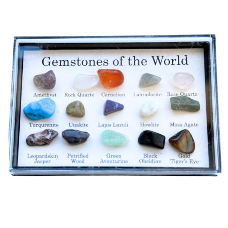 Cutia cu jucarii - Set de 15 pietre prețioase