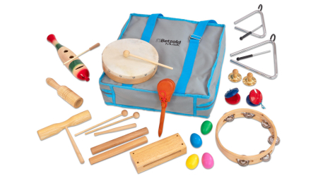Cutia cu jucarii - Set de 19 instrumente muzicale