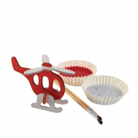 Puzzle-uri 3D - Set de 4 puzzle-uri 3D pentru decorat - Mijloace de transport