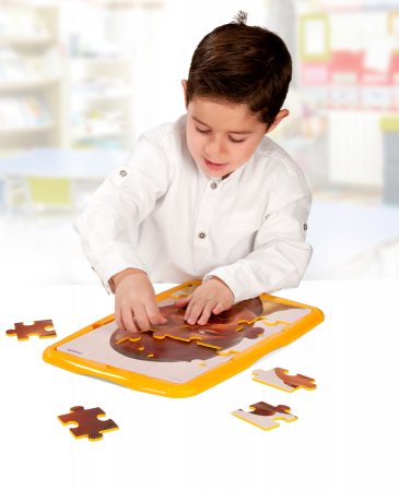 Set de 4 puzzle-uri - Copiii lumii [2]