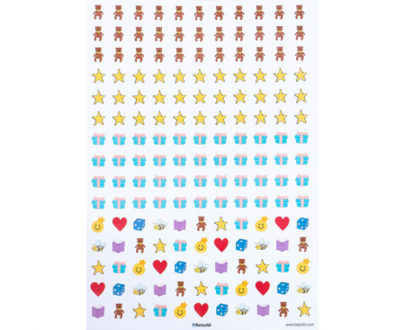 Jocuri cu stickere - Set de 660 de stickere pentru recompense