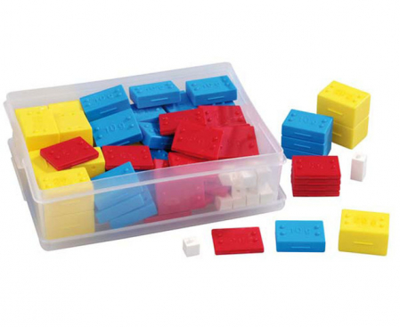 Asamblare si fixare - Set de 76 de greutăți din plastic în cutie