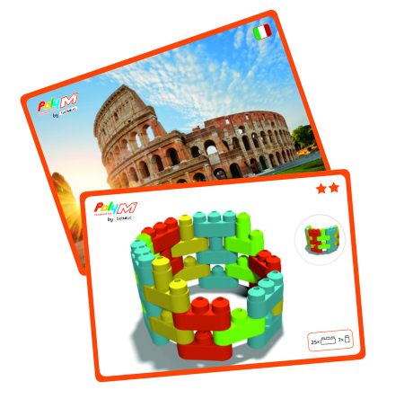 Asamblare si fixare - Set de carduri - Obiective turistice celebre
