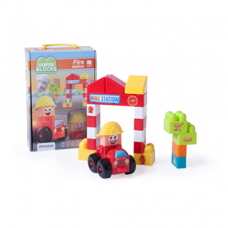 Asamblare si fixare - Set de constructie cu 22 de piese