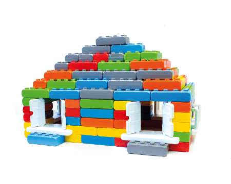 Set de construcție cu ferestre și uși - 140 de piese [1]