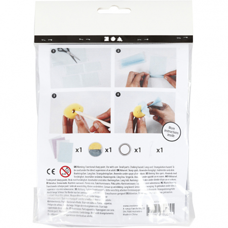 Set de creatie cu plastilina si hartie de matase - Meduza si pestisori [1]