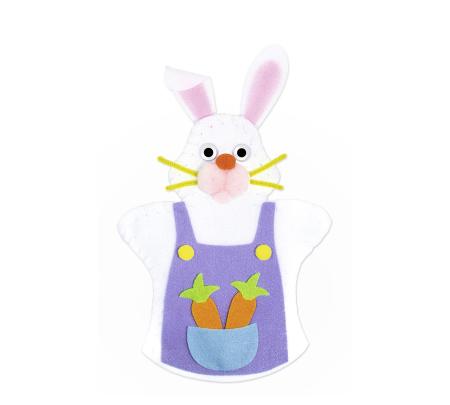 Art&Craft - Set de cusut - Marionetă iepuraș din fetru, 20 cm