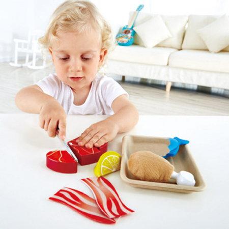 Set de joaca din lemn - Proteine delicioase [1]