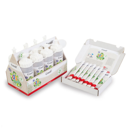 Desen si pictura - Set de vopsele pulbere cu flacoane din plastic