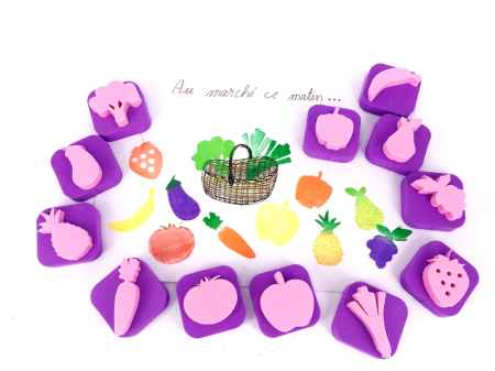 Art&Craft - Set maxi cu 84 mini-ștampile