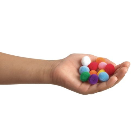 Set mini pom-pom muticolor - 450 de piese [3]