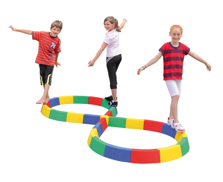 Jucarii de exterior - Set pentru echilibru cu 27 de piese colorate