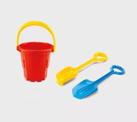 Set pentru nisip cu galetusa, lopata si grebla [0]