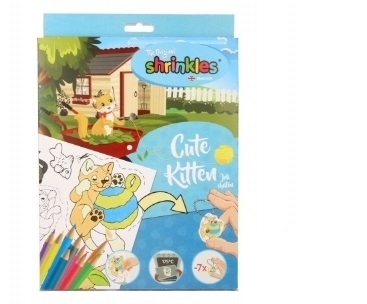 Seturi de creatie - Shrinkles - Realizează-ți propriile accesorii cu pisoiași drăguți