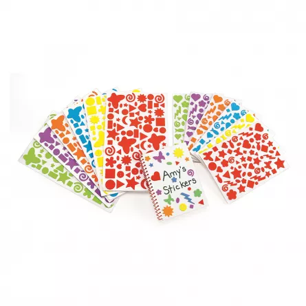 Jocuri cu stickere - Stikere fantastice din spuma - Set de 24