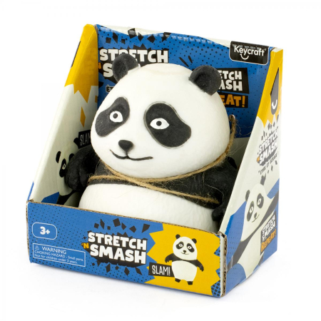 Cutia cu jucarii - Stretch and Smash Panda - Jucarie senzoriala
