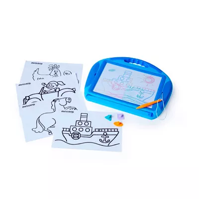 Carti, postere si jocuri de colorat - Tăbliță magnetică pentru desen cu accesorii (39 cm)