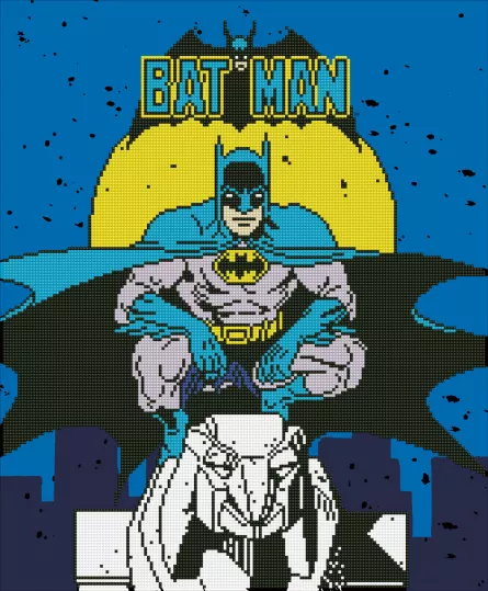 Tablouri diamonds - Tablou cu diamante - Batman, 47 x 57 cm