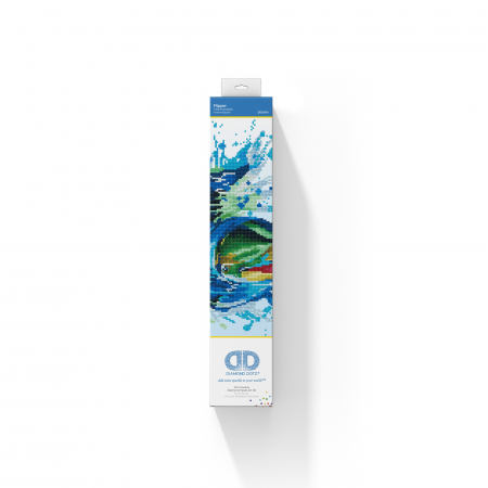 Tablou cu diamante -Delfinul Flipper [1]