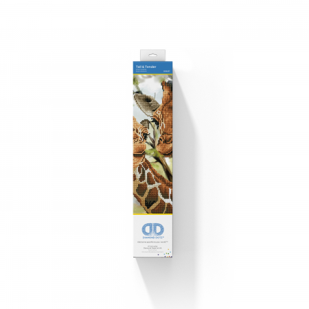 Tablou cu diamante - Doua girafe [1]