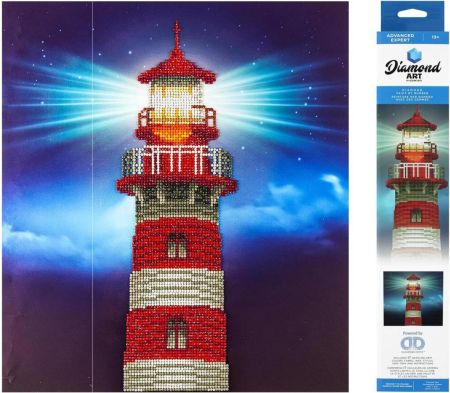 Art&Craft - Tablou cu diamante - Farul de la capatul lumii