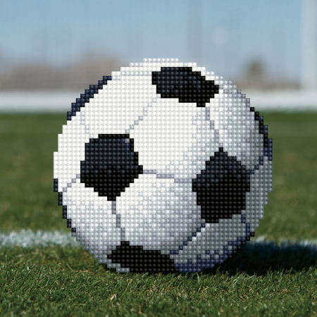 Art&Craft - Tablou cu diamante - Minge de fotbal