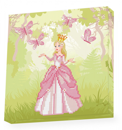 Tablouri diamonds - Tablou Diamond Box – Printesa fluturilor