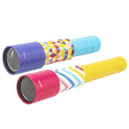 Cutia cu jucarii - Telescop colorat retro