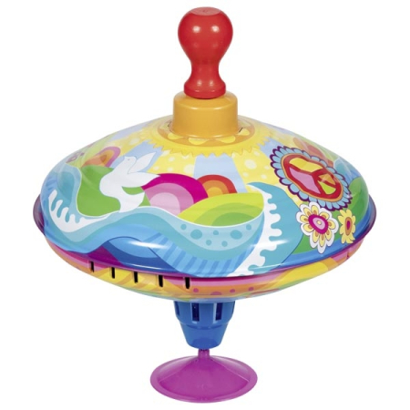 Cutia cu jucarii - Titirez mare din metal