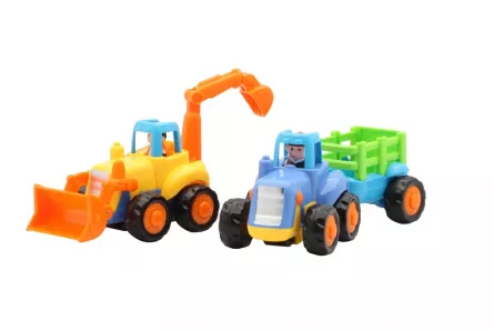 Tractor din plastic (16 cm) [0]