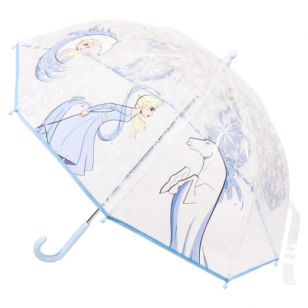 Ghiozdane si accesorii - Umbrela transparenta pentru copii - Frozen II