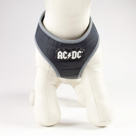 Catelul meu - Vestă ACDC pentru caine, mărimea S