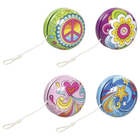 Cutia cu jucarii - Yo-yo colorat din metal