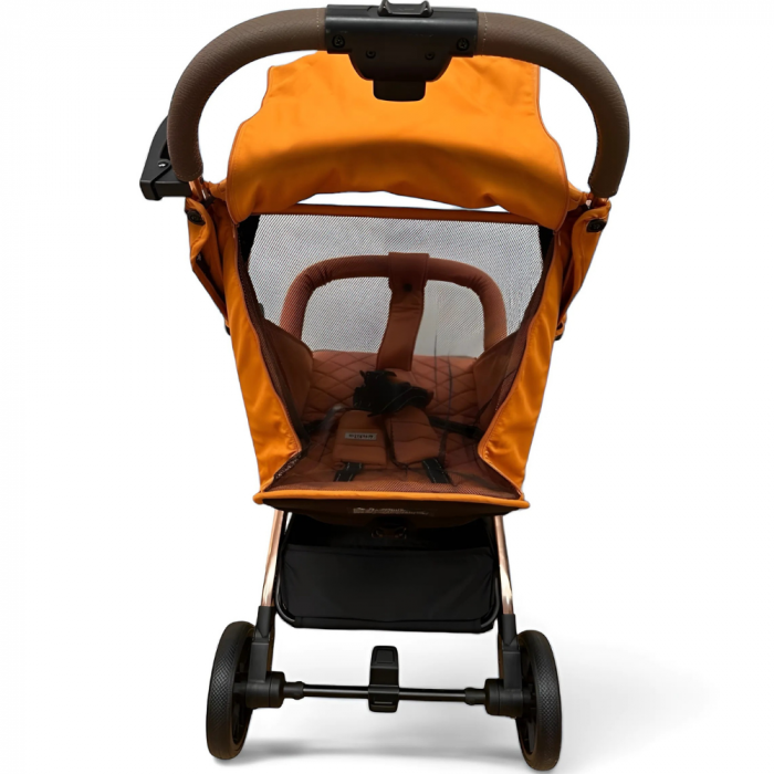 Carucior Sport pentru Copii, Sistem de Pliere Tip Troller - Portocaliu [5]