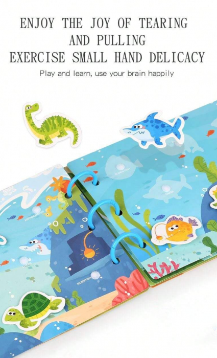 Carte Educativa pentru Copii, Busy Book Invatam Numerele [9]