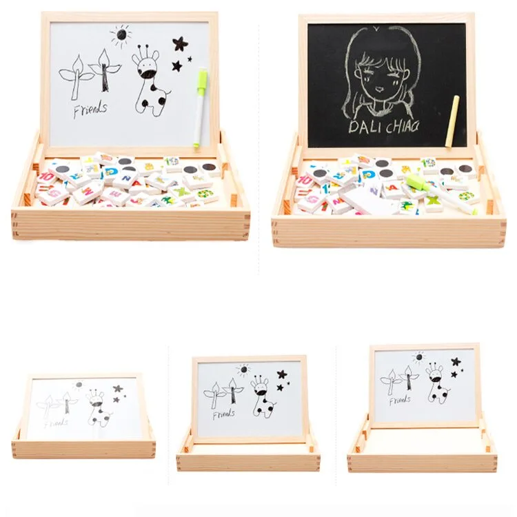 Tablita 2 in 1 - Litere, Semne Matematice, Cifre, Desen [8]