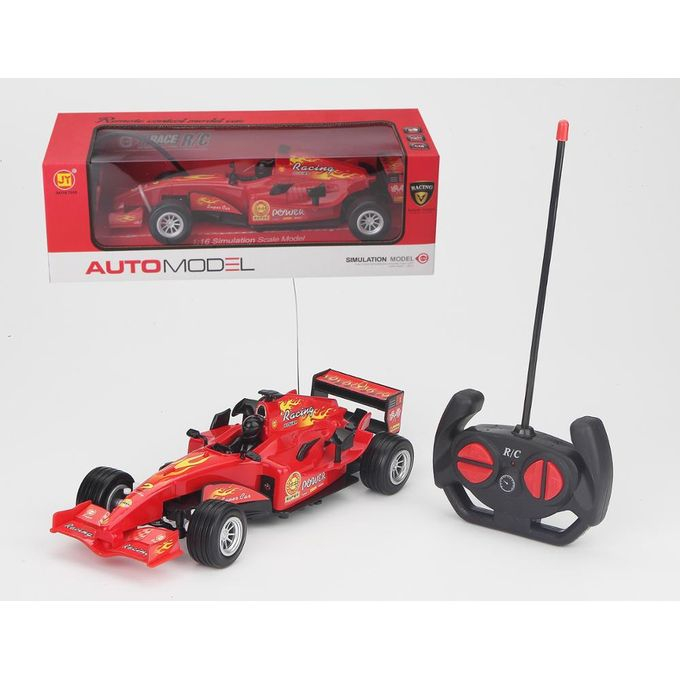 Masina Formula 1 cu Telecomanda, Viteza 14 km/h, 36 cm, Rosu [3]