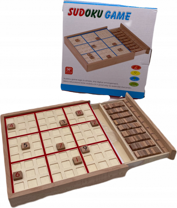 Joc din lemn Sudoku [1]