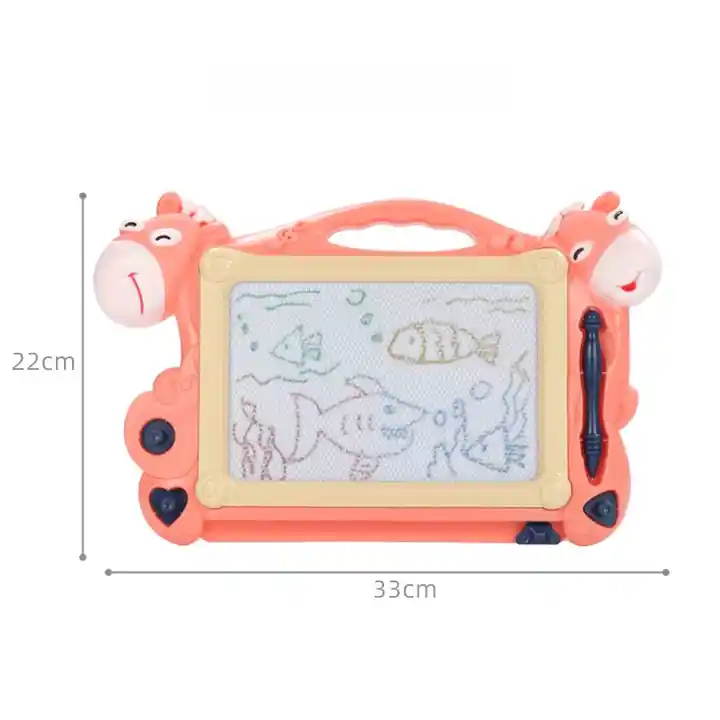 Tabla De Desen Magnetica Roz in Forma de Girafa [3]